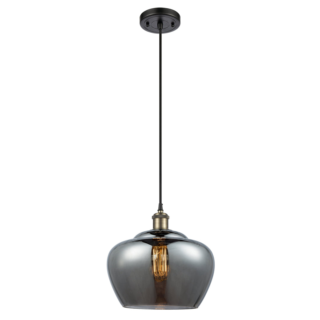 Innovations Ballston 516-1P-BAB-G93-L Pendant Light - Black Antique Brass