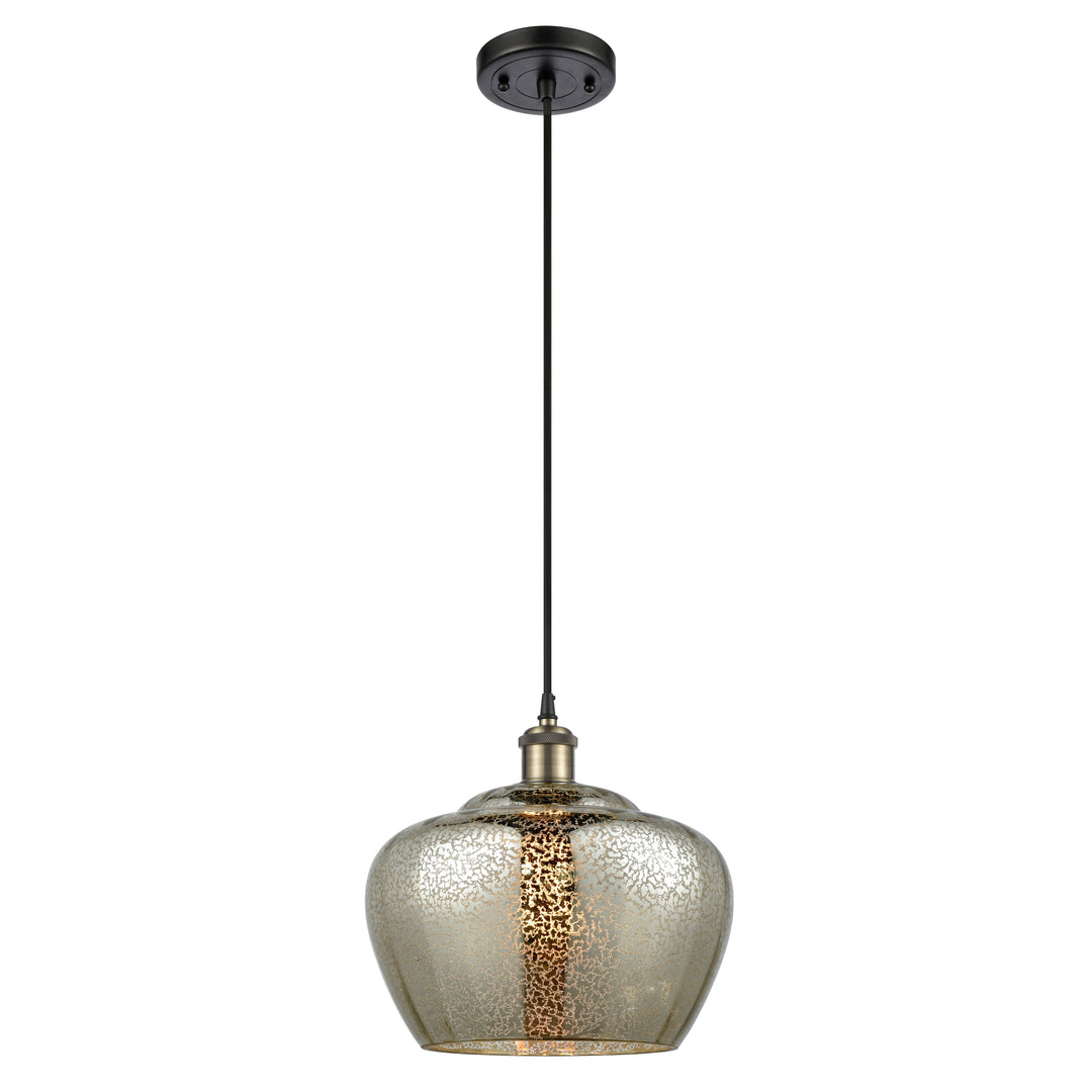 Innovations Ballston 516-1P-BAB-G96-L-LED Pendant Light - Black Antique Brass