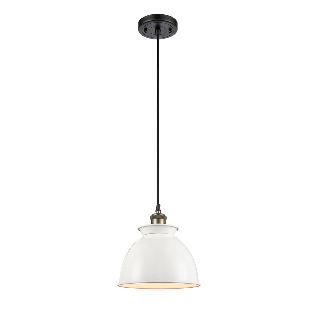 Innovations Ballston 516-1P-BAB-M14-W-LED Pendant Light - Black Antique Brass