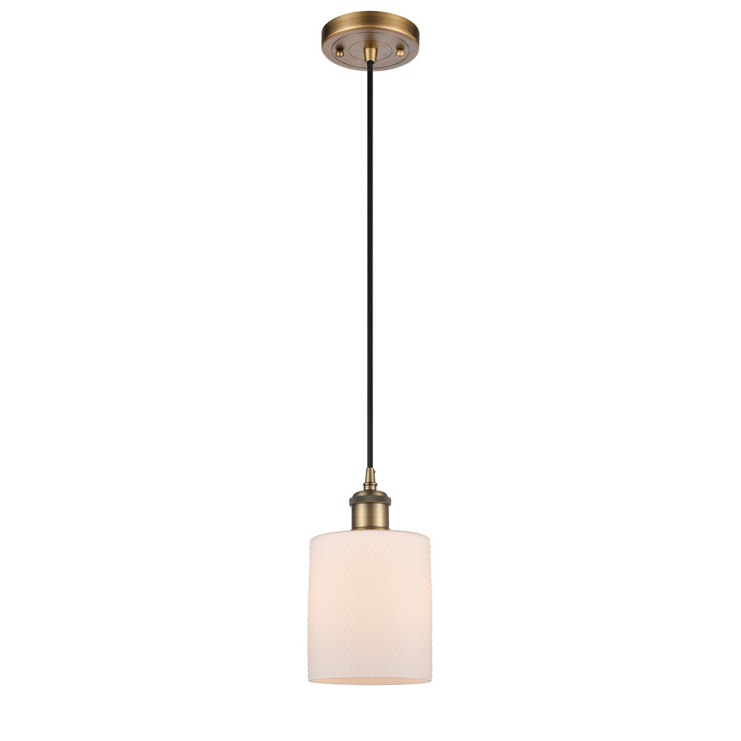 Innovations Ballston 516-1P-BB-G111-LED Pendant Light - Brushed Brass