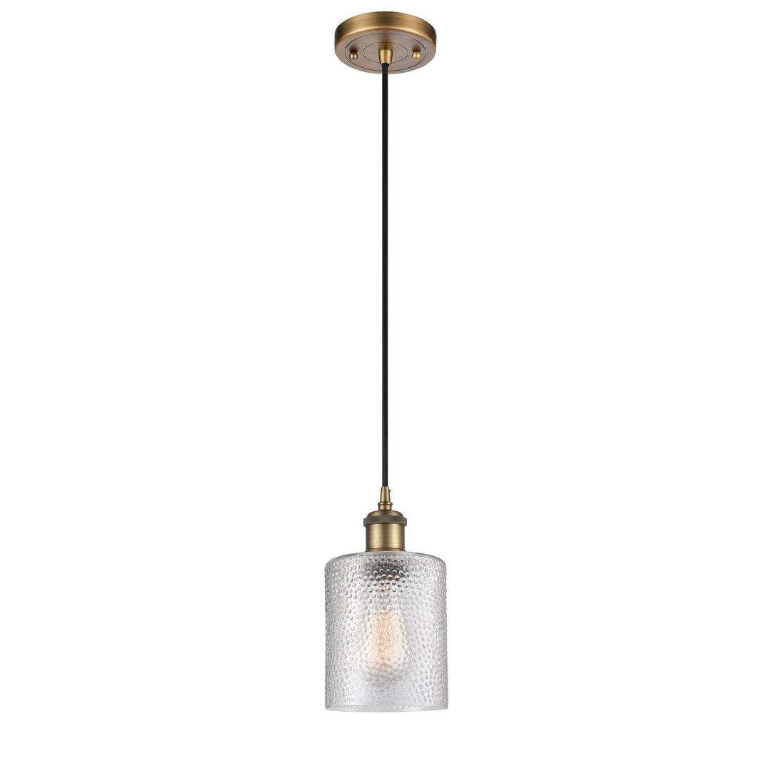 Innovations Ballston 516-1P-BB-G112 Pendant Light - Brushed Brass