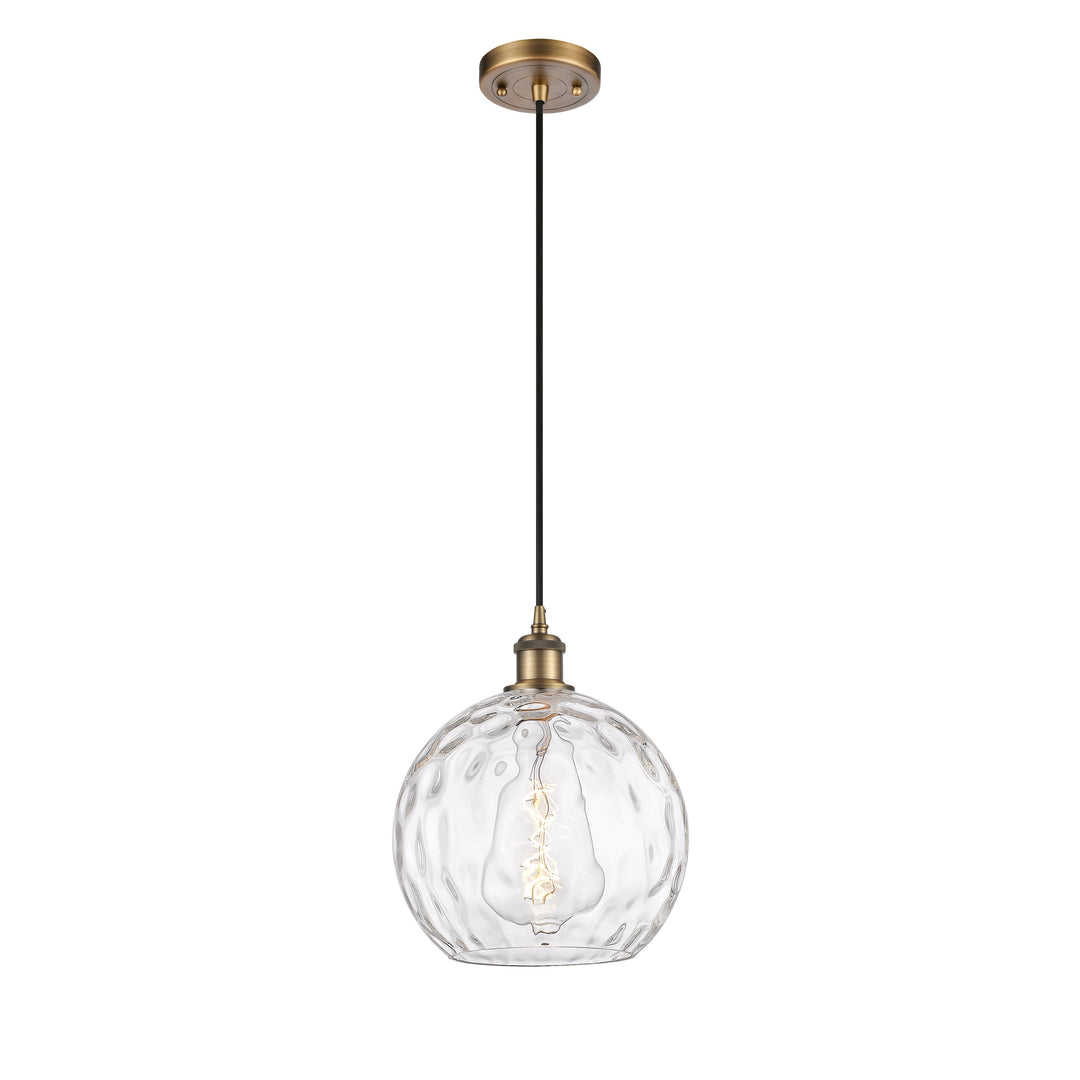 Innovations Ballston 516-1P-BB-G1215-10-LED Pendant Light - Brushed Brass