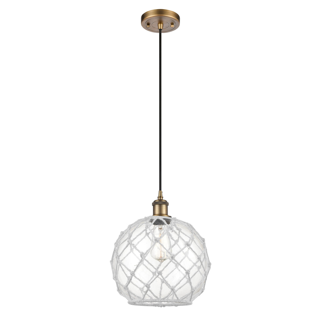 Innovations Ballston 516-1P-BB-G122-10RW-LED Pendant Light - Brushed Brass
