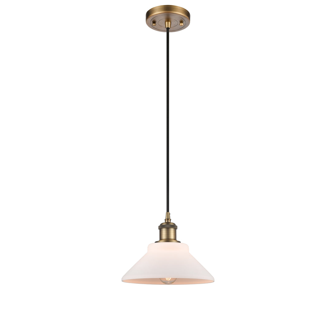 Innovations Ballston 516-1P-BB-G131 Pendant Light - Brushed Brass