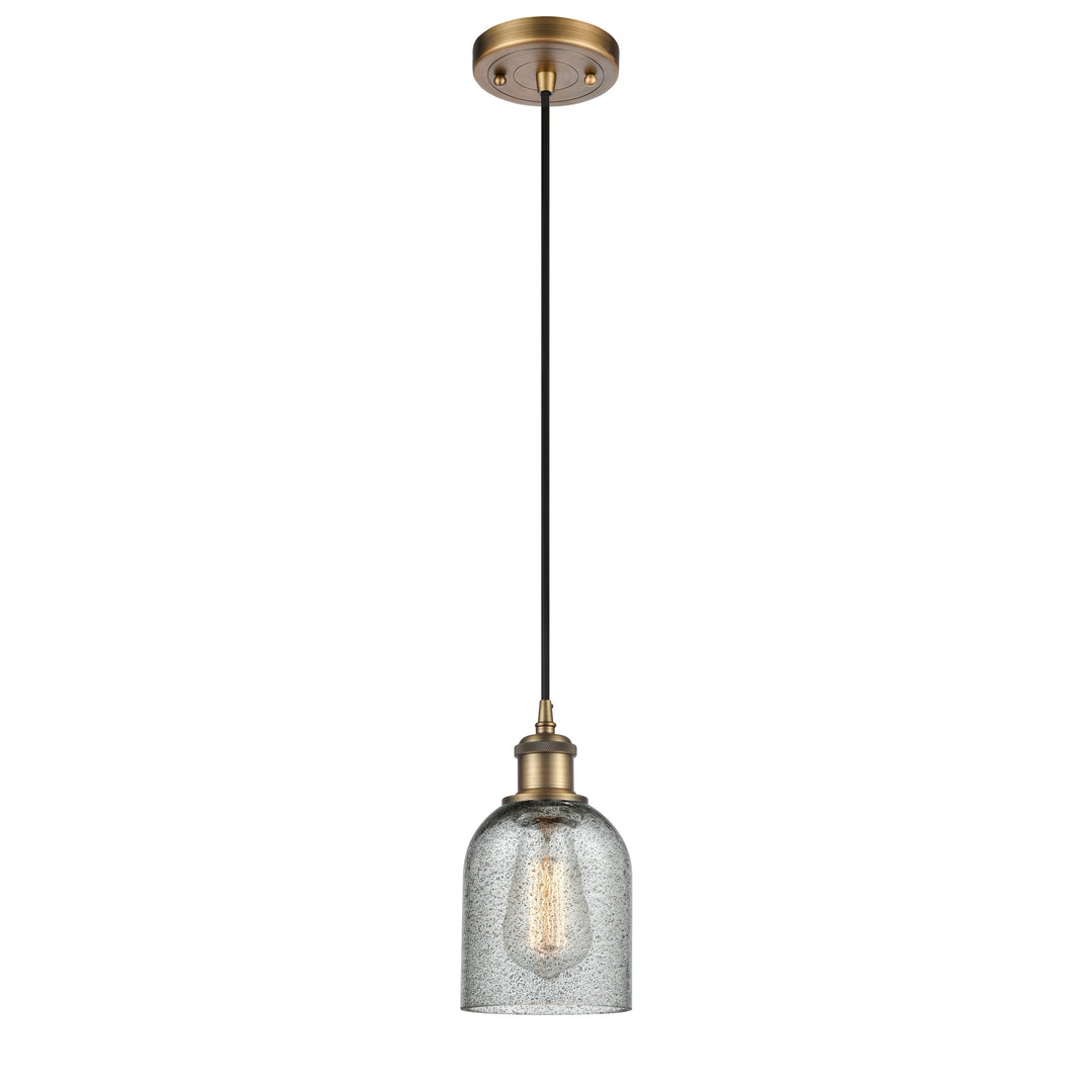 Innovations Ballston 516-1P-BB-G257-LED Pendant Light - Brushed Brass