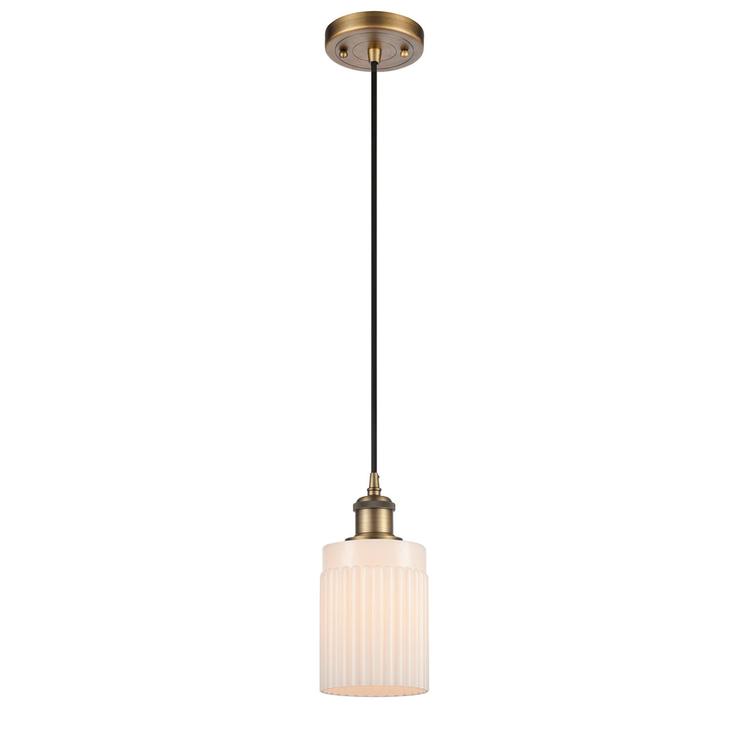 Innovations Ballston 516-1P-BB-G341-LED Pendant Light - Brushed Brass