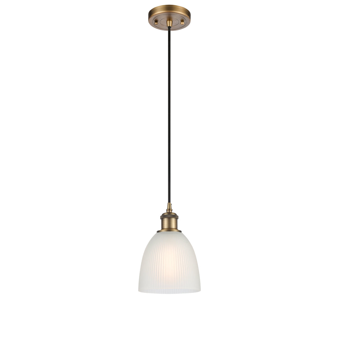 Innovations Ballston 516-1P-BB-G381 Pendant Light - Brushed Brass