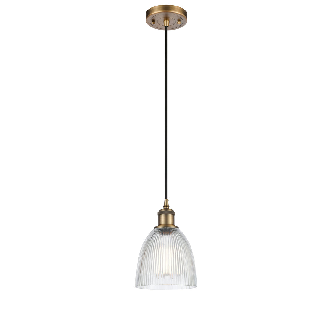 Innovations Ballston 516-1P-BB-G382 Pendant Light - Brushed Brass