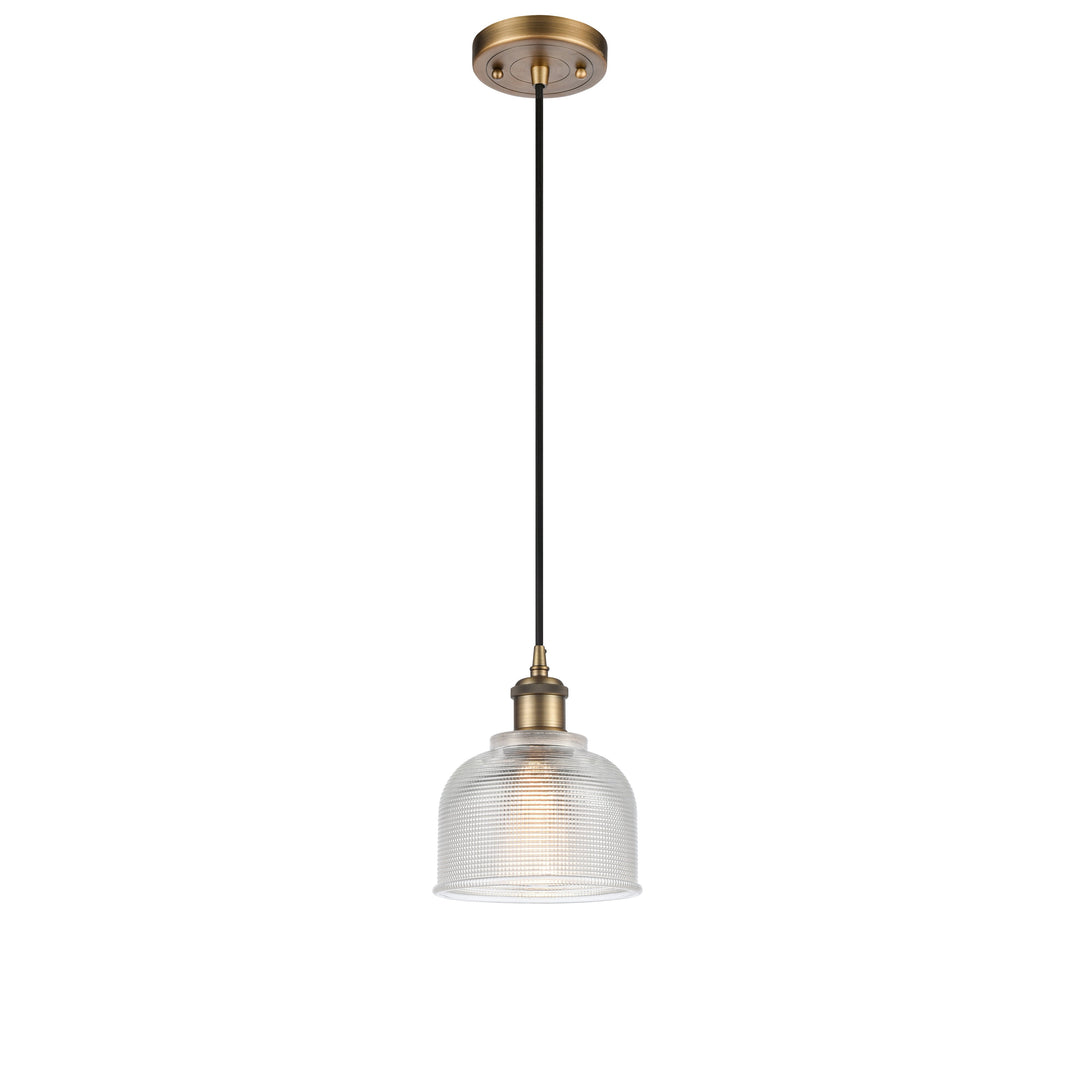 Innovations Ballston 516-1P-BB-G412-LED Pendant Light - Brushed Brass