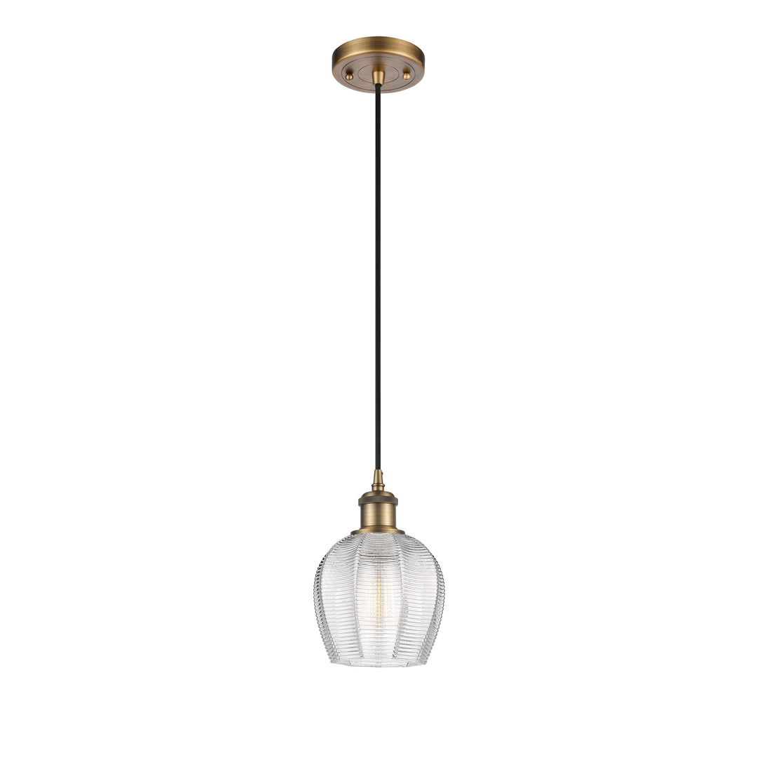 Innovations Ballston 516-1P-BB-G462-6-LED Pendant Light - Brushed Brass