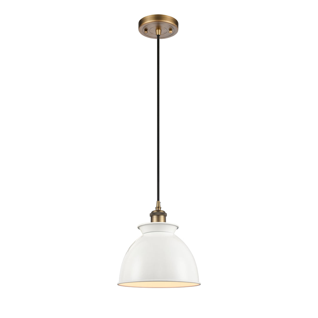 Innovations Ballston 516-1P-BB-M14-W-LED Pendant Light - Brushed Brass