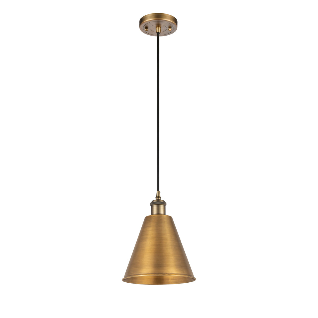 Innovations Ballston 516-1P-BB-MBC-8-BB Pendant Light - Brushed Brass