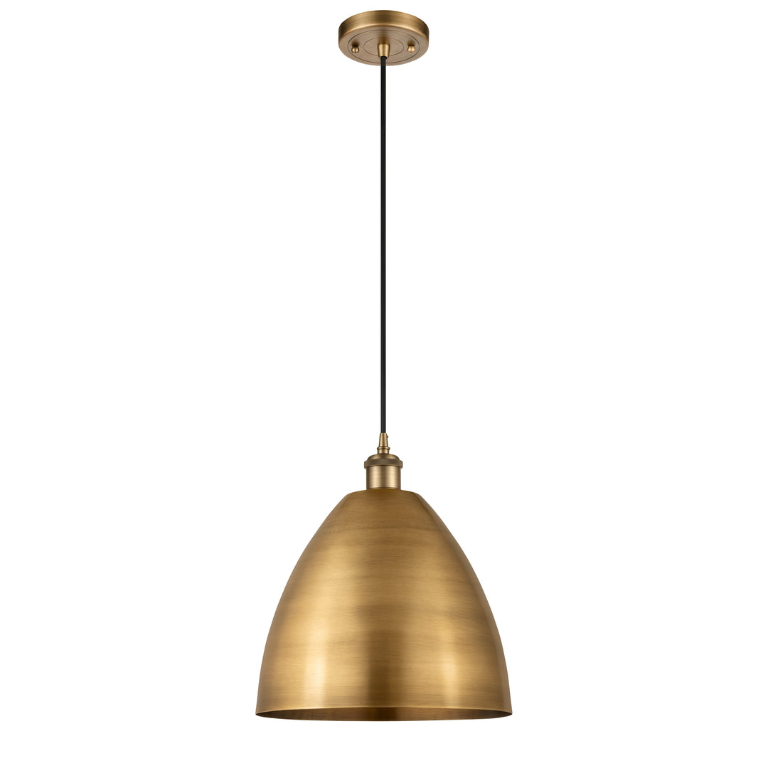 Innovations Ballston 516-1P-BB-MBD-12-BB Pendant Light - Brushed Brass