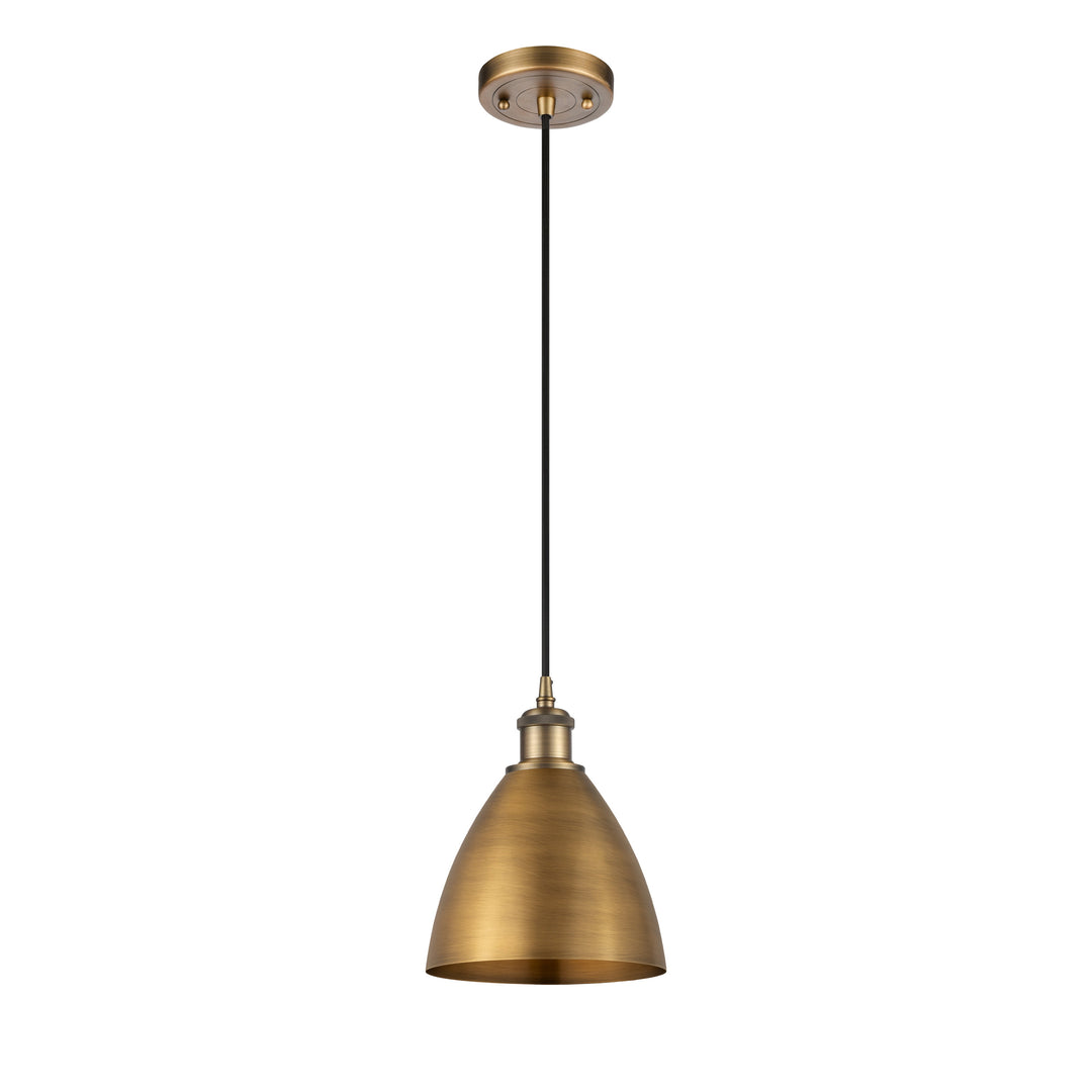Innovations Ballston 516-1P-BB-MBD-75-BB Pendant Light - Brushed Brass
