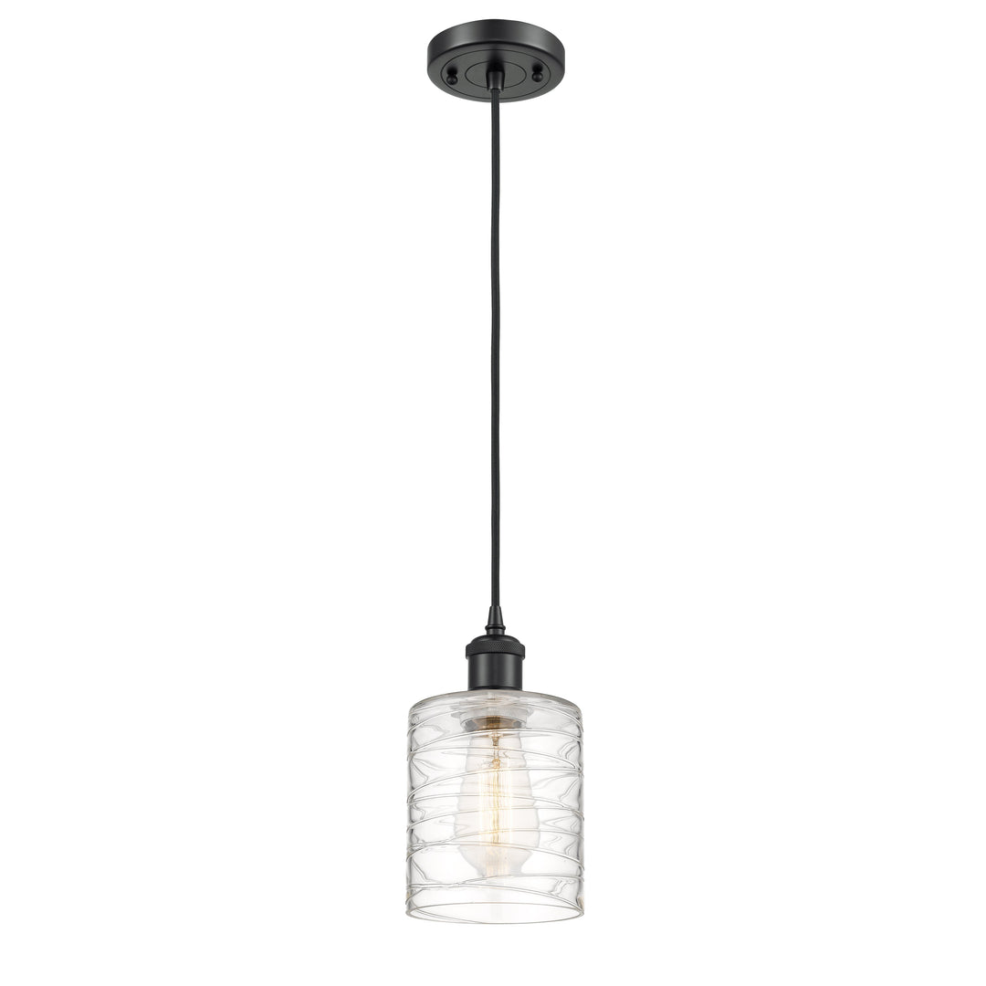 Innovations Ballston 516-1P-BK-G1113-LED Pendant Light - Matte Black