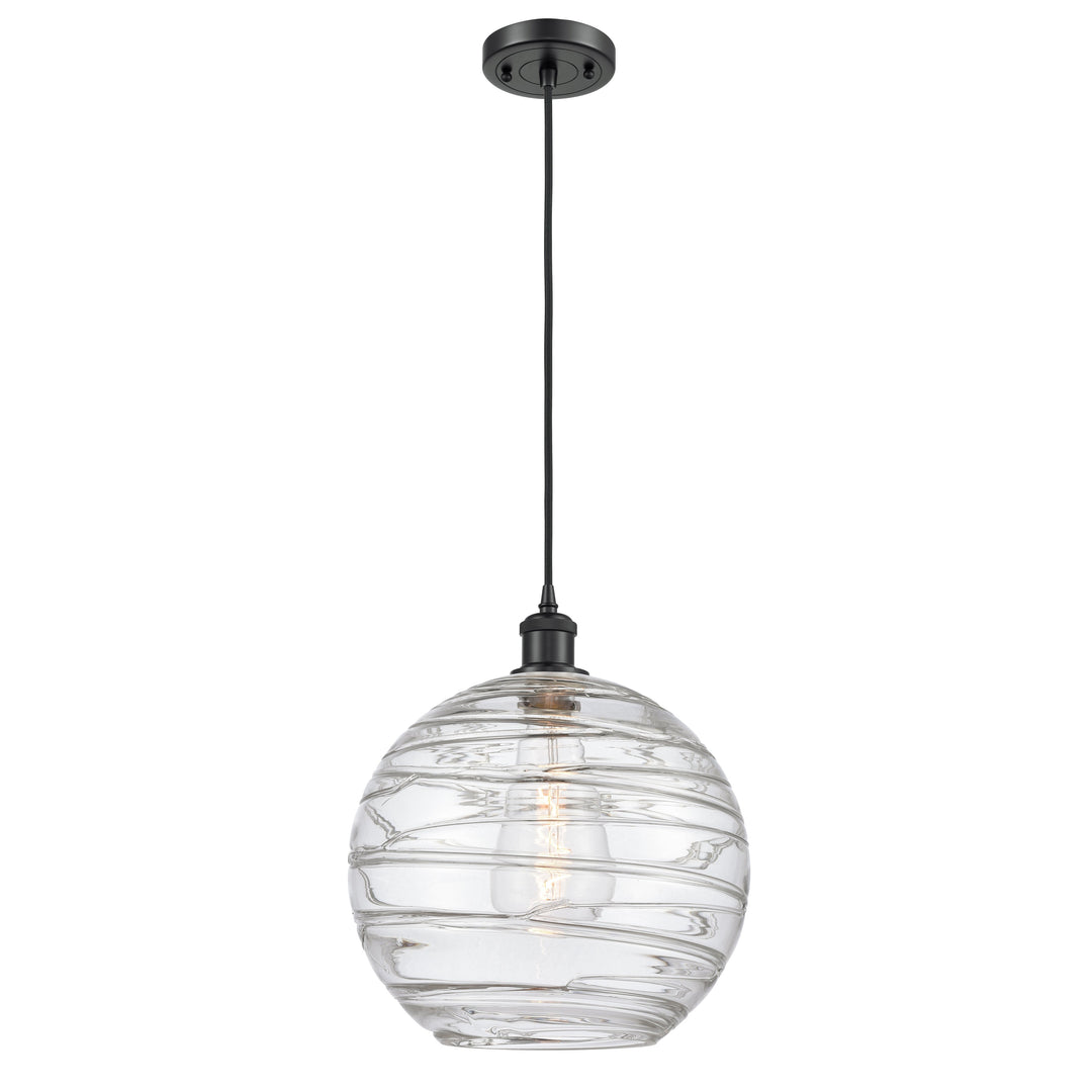 Innovations Ballston 516-1P-BK-G1213-12-LED Pendant Light - Matte Black