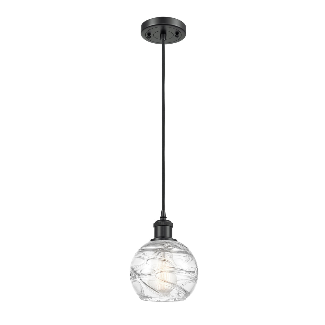 Innovations Ballston 516-1P-BK-G1213-6-LED Pendant Light - Matte Black