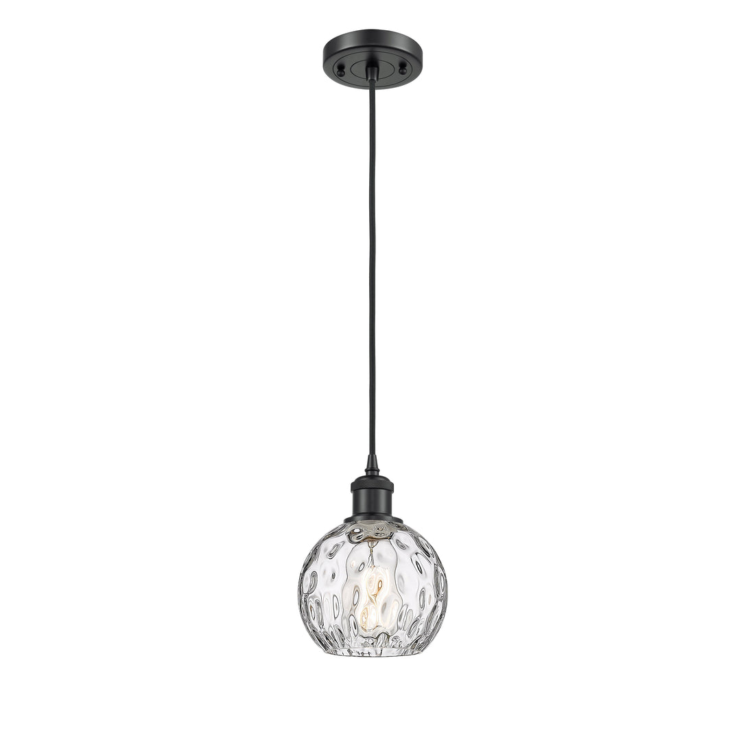 Innovations Ballston 516-1P-BK-G1215-6-LED Pendant Light - Matte Black