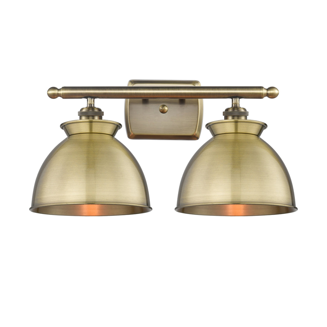 Innovations Ballston 516-2W-AB-M14-AB Bath Vanity Light 18 in. wide - Antique Brass