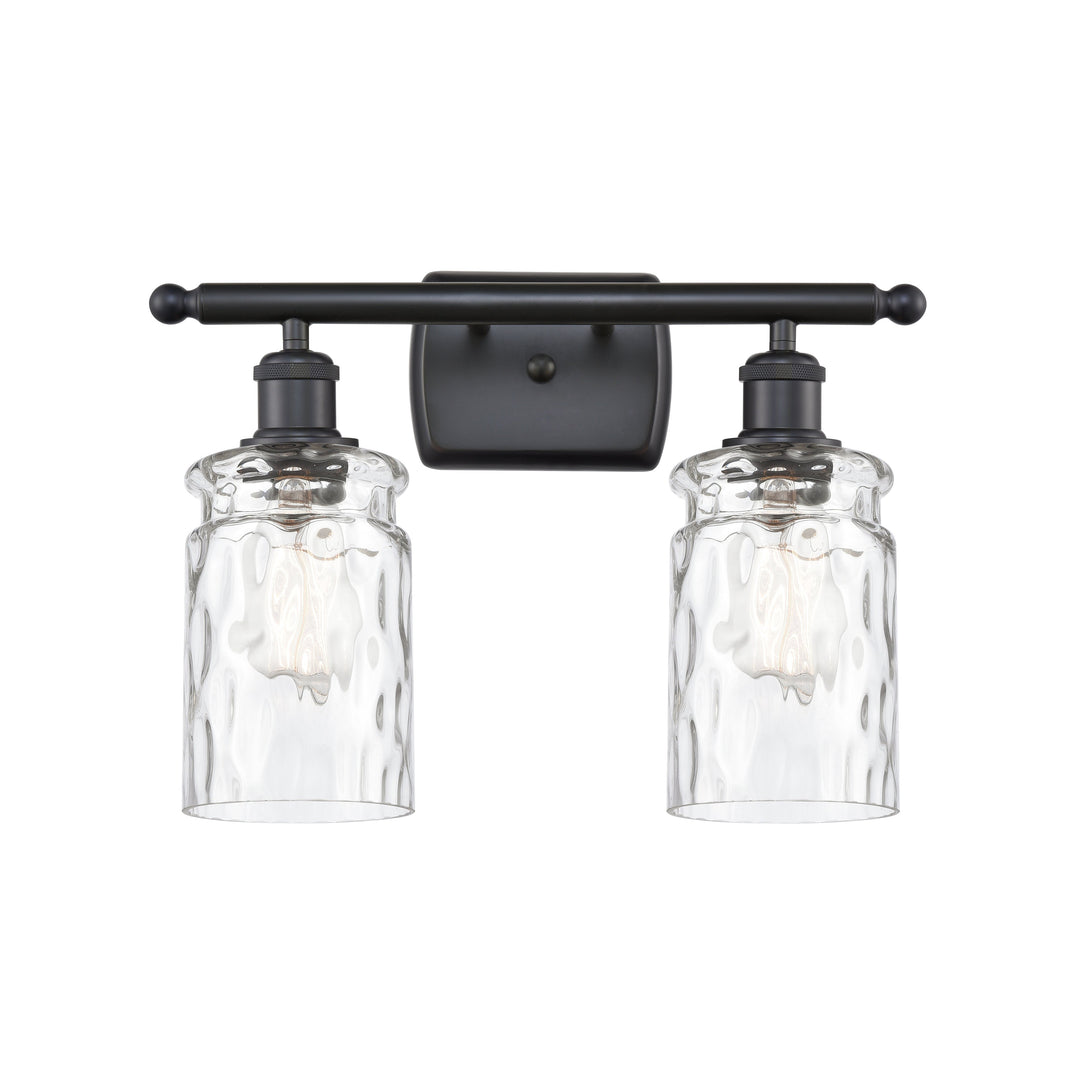 Innovations Ballston 516-2W-BK-G352 Bath Vanity Light 16 in. wide - Matte Black