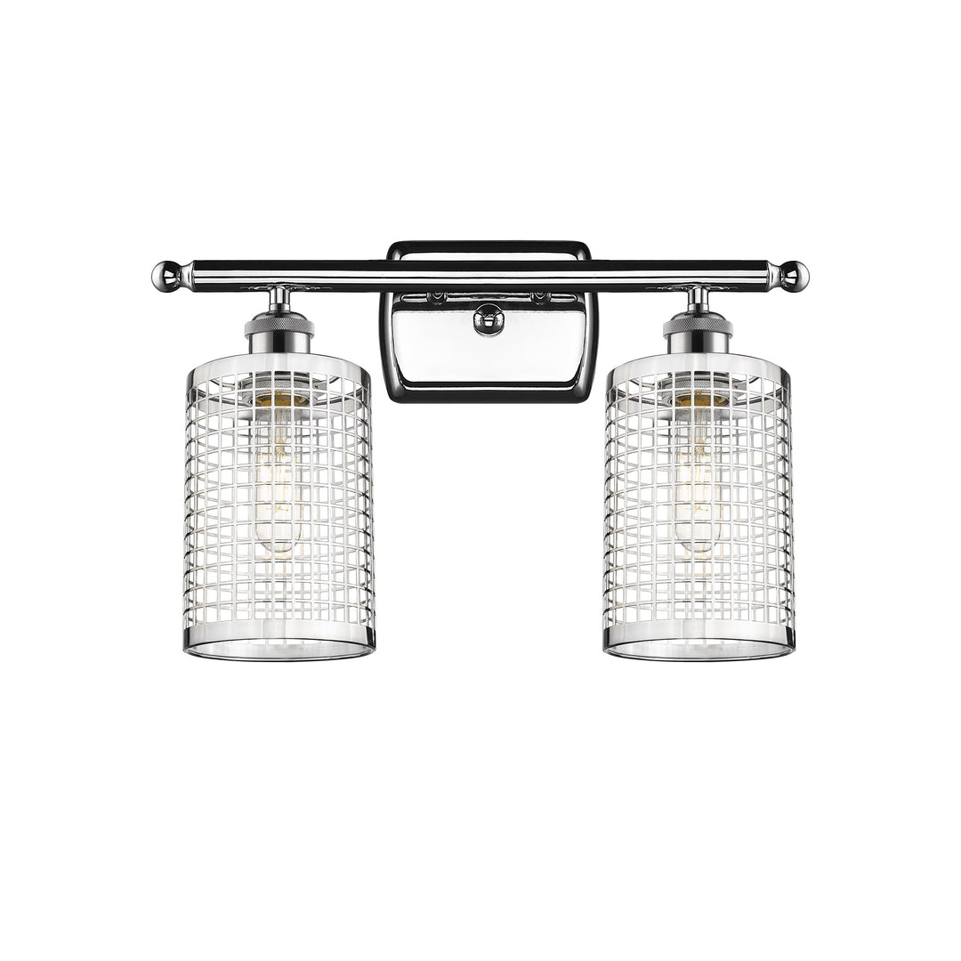 Innovations Downtown Urban 516-2W-PC-M18-PC Bath Vanity Light 16 in. wide - Polished Chrome