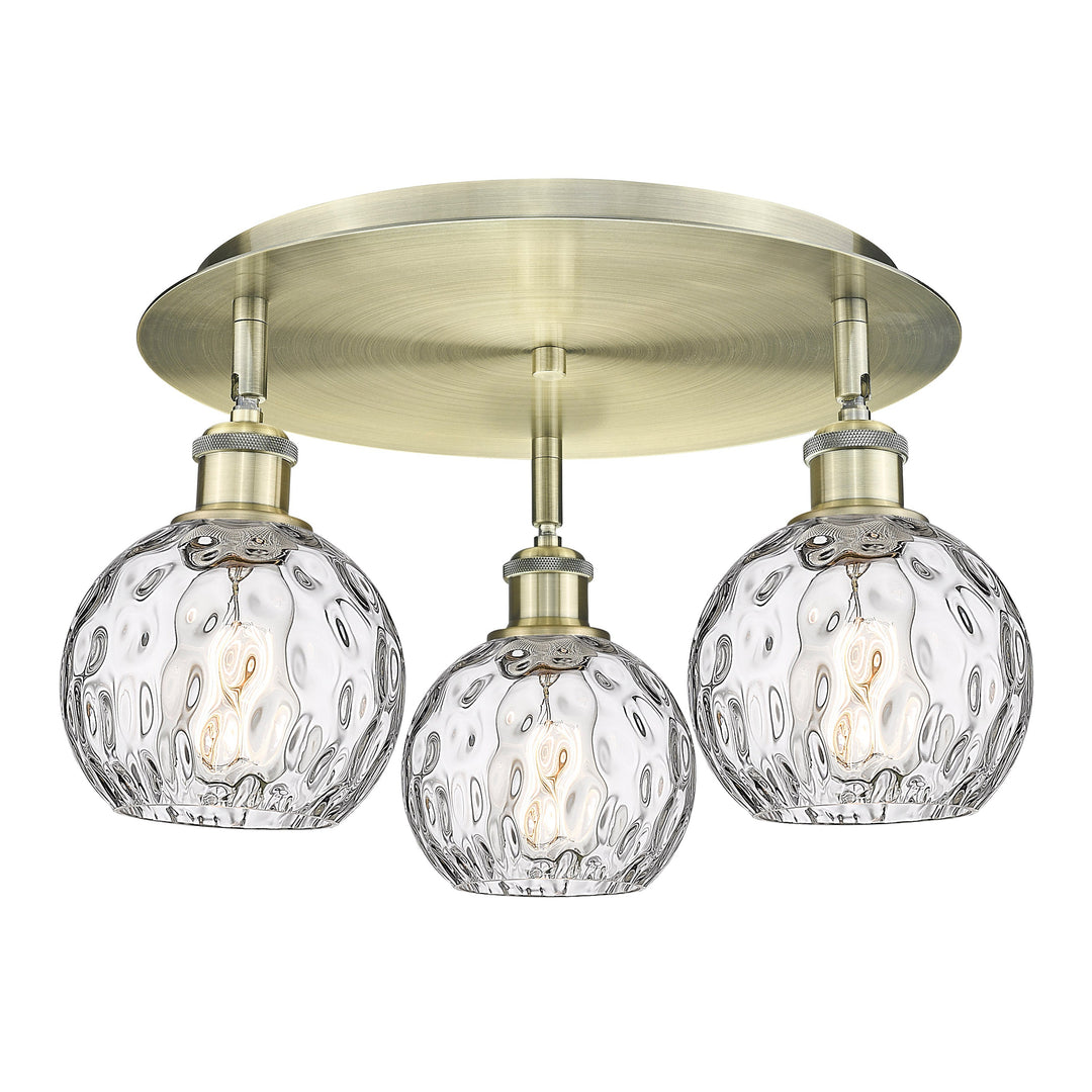 Innovations Downtown Urban 516-3C-AB-G1215-6 Ceiling Light - Antique Brass