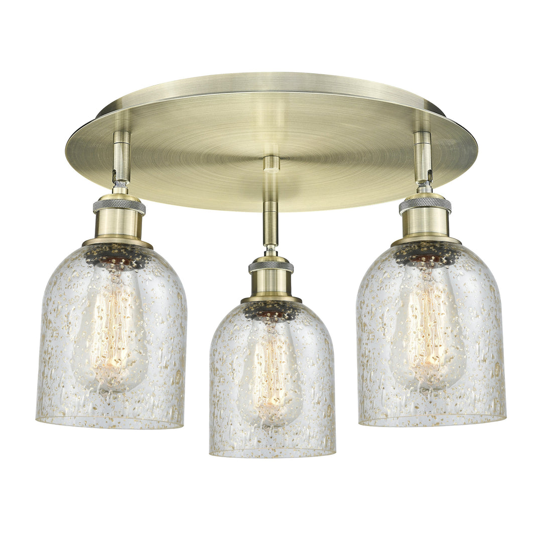 Innovations Downtown Urban 516-3C-AB-G259 Ceiling Light - Antique Brass