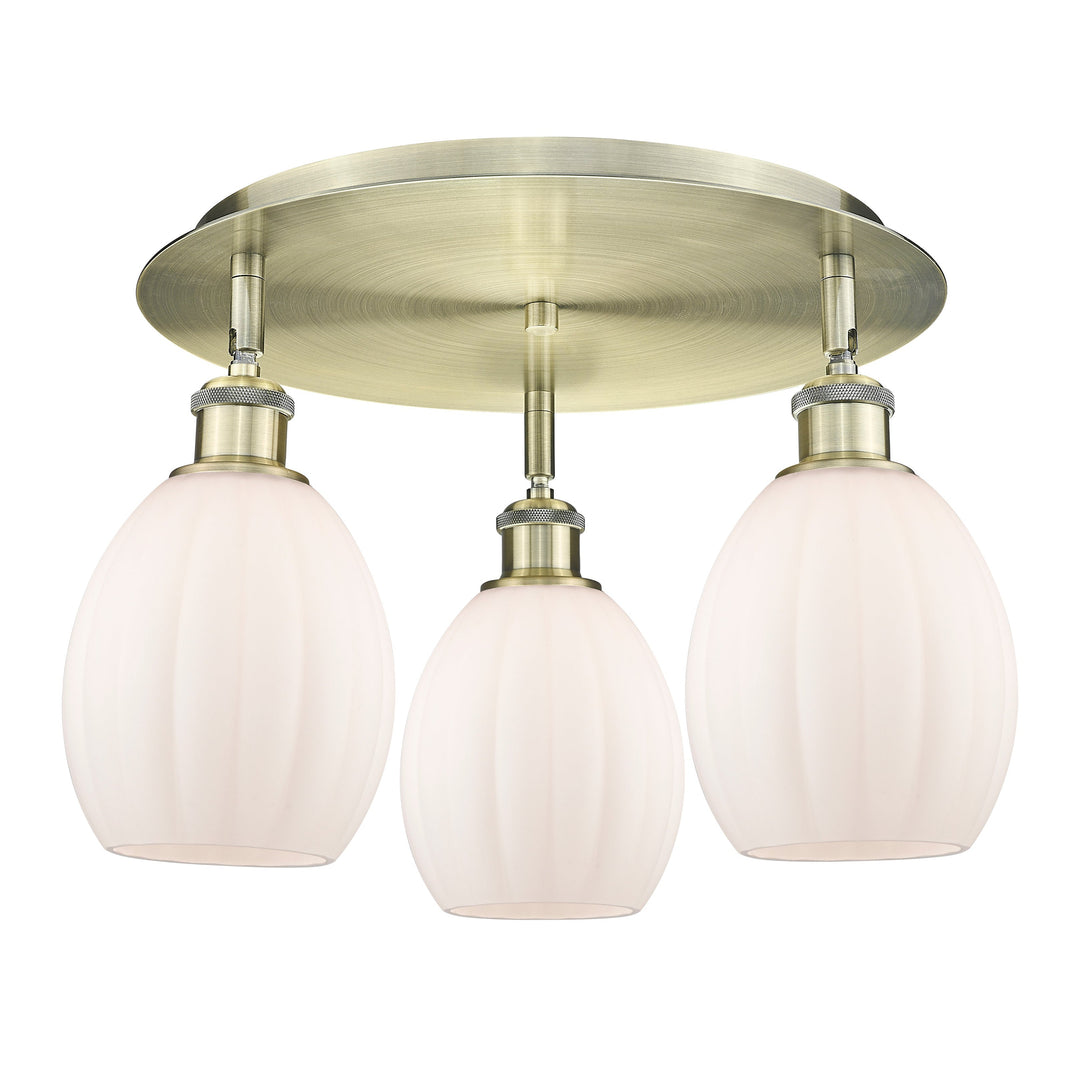 Innovations Downtown Urban 516-3C-AB-G81 Ceiling Light - Antique Brass
