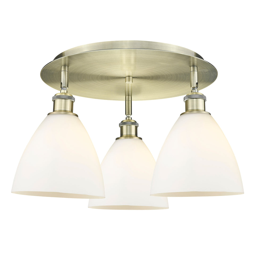 Innovations Downtown Urban 516-3C-AB-GBD-751 Ceiling Light - Antique Brass