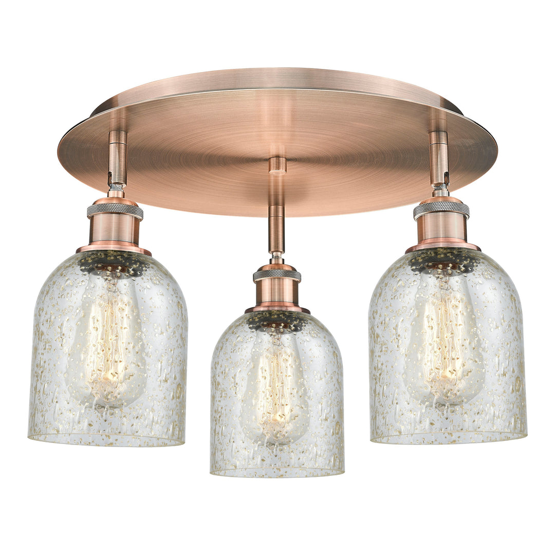Innovations Downtown Urban 516-3C-AC-G259 Ceiling Light - Antique Copper