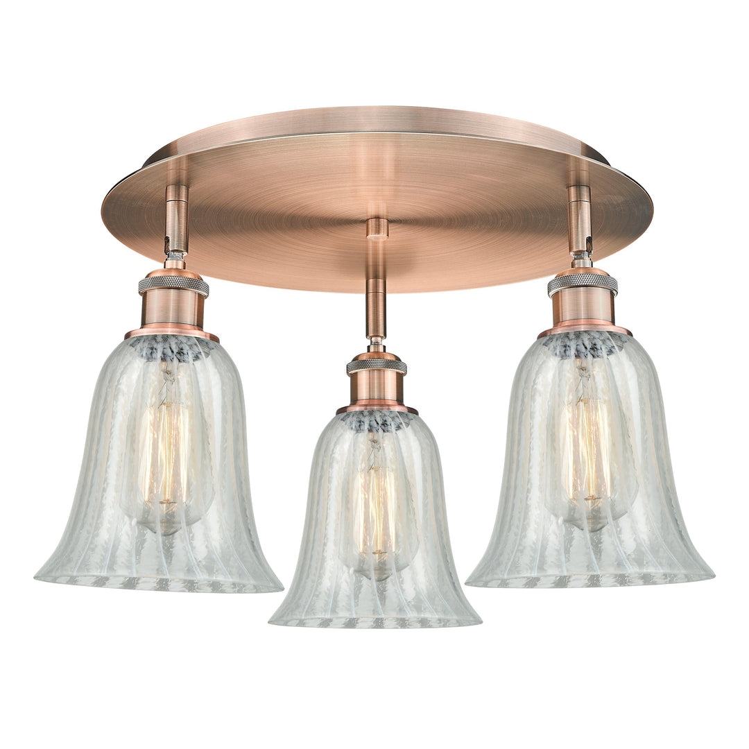 Innovations Downtown Urban 516-3C-AC-G2811 Ceiling Light - Antique Copper