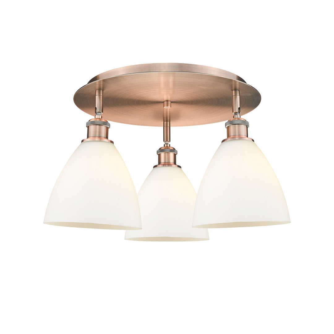 Innovations Downtown Urban 516-3C-AC-GBD-751 Ceiling Light - Antique Copper