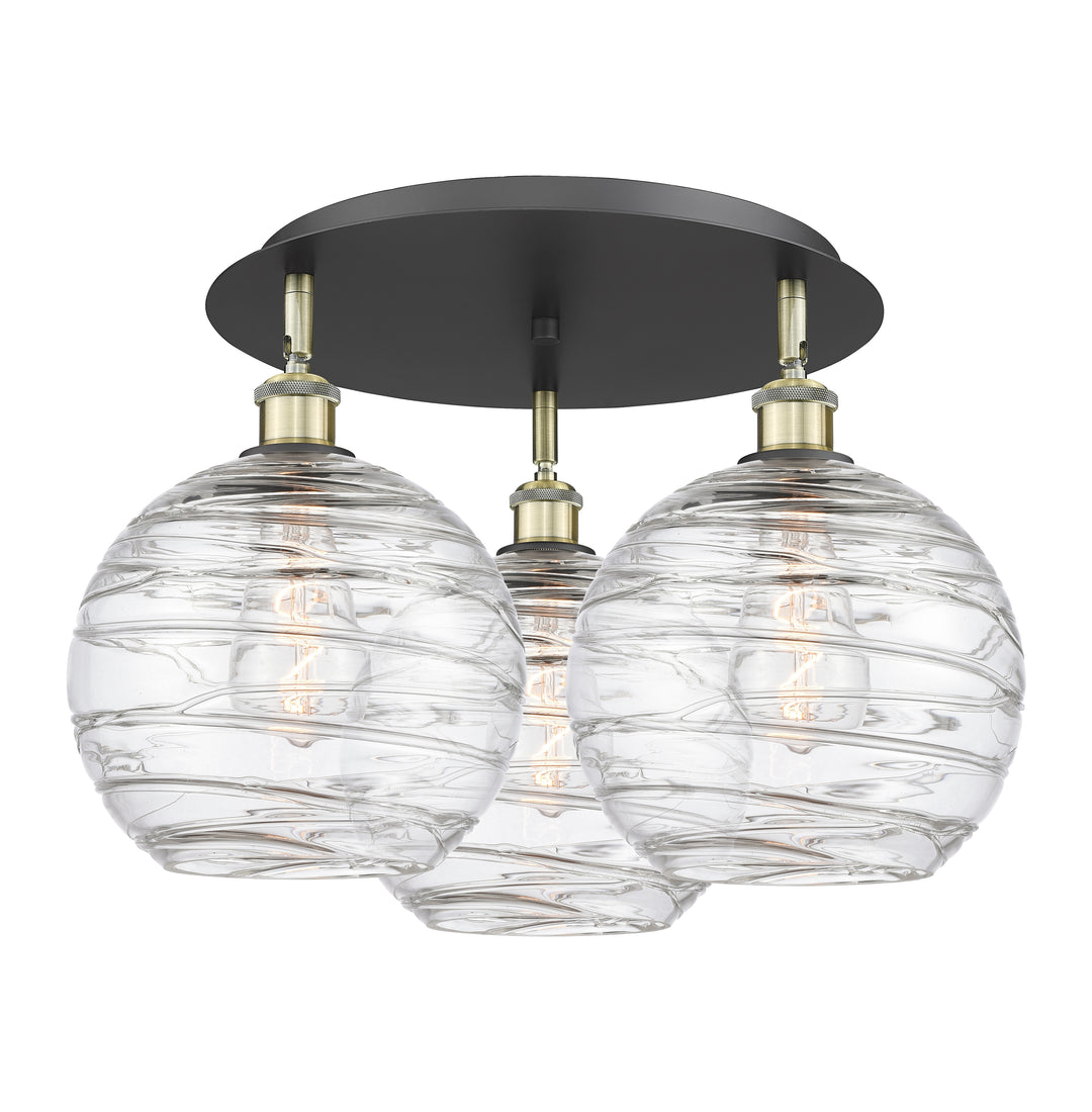 Innovations Downtown Urban 516-3C-BAB-G1213-10 Ceiling Light - Black Antique Brass