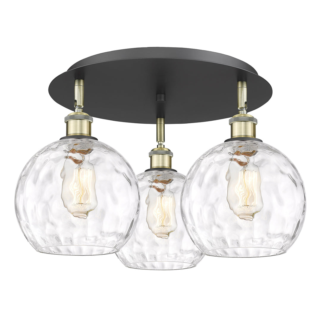 Innovations Downtown Urban 516-3C-BAB-G1215-8 Ceiling Light - Black Antique Brass