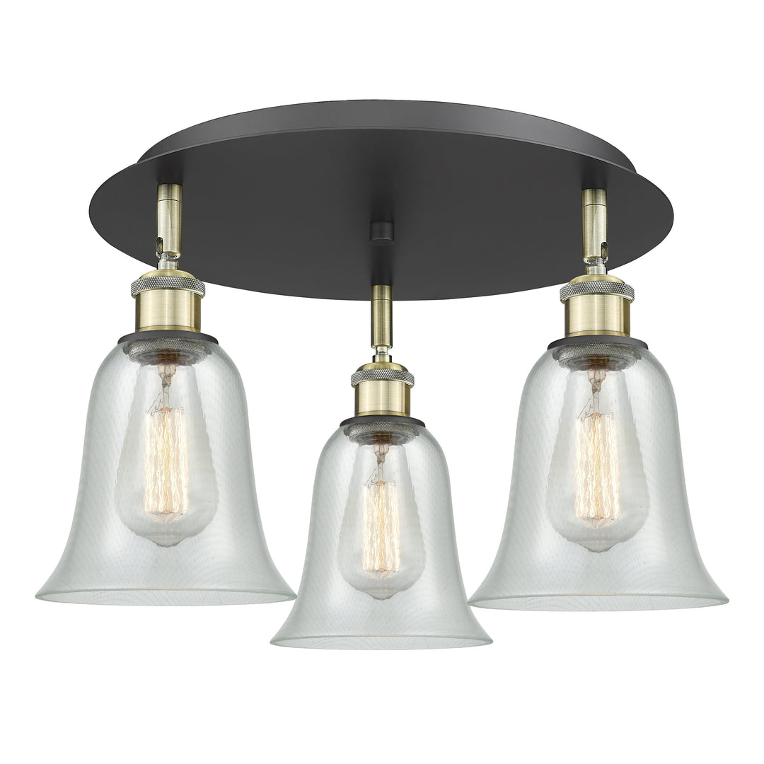 Innovations Downtown Urban 516-3C-BAB-G2812 Ceiling Light - Black Antique Brass