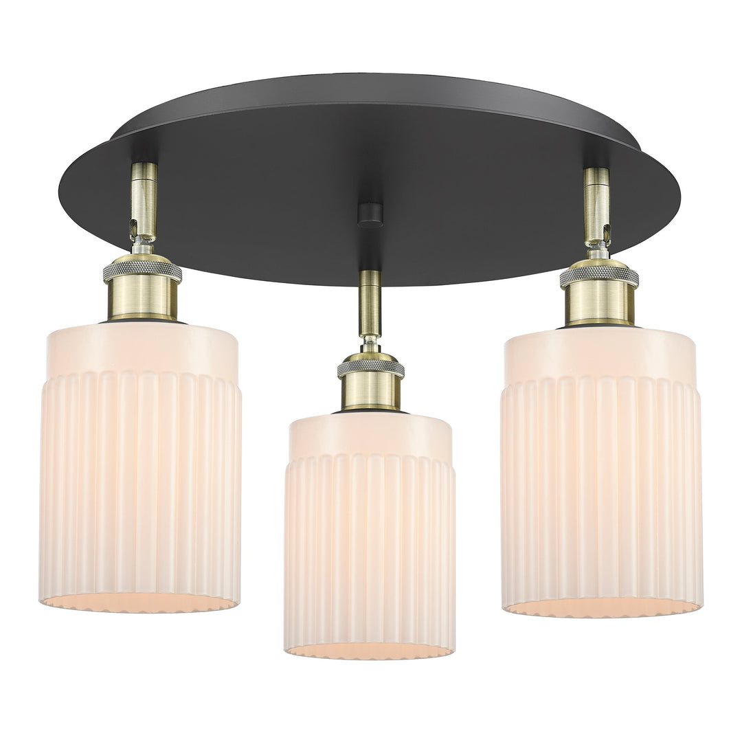 Innovations Downtown Urban 516-3C-BAB-G341 Ceiling Light - Black Antique Brass