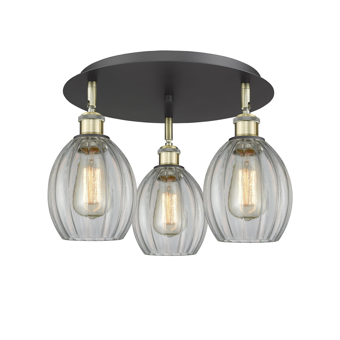 Innovations Downtown Urban 516-3C-BAB-G82 Ceiling Light - Black Antique Brass