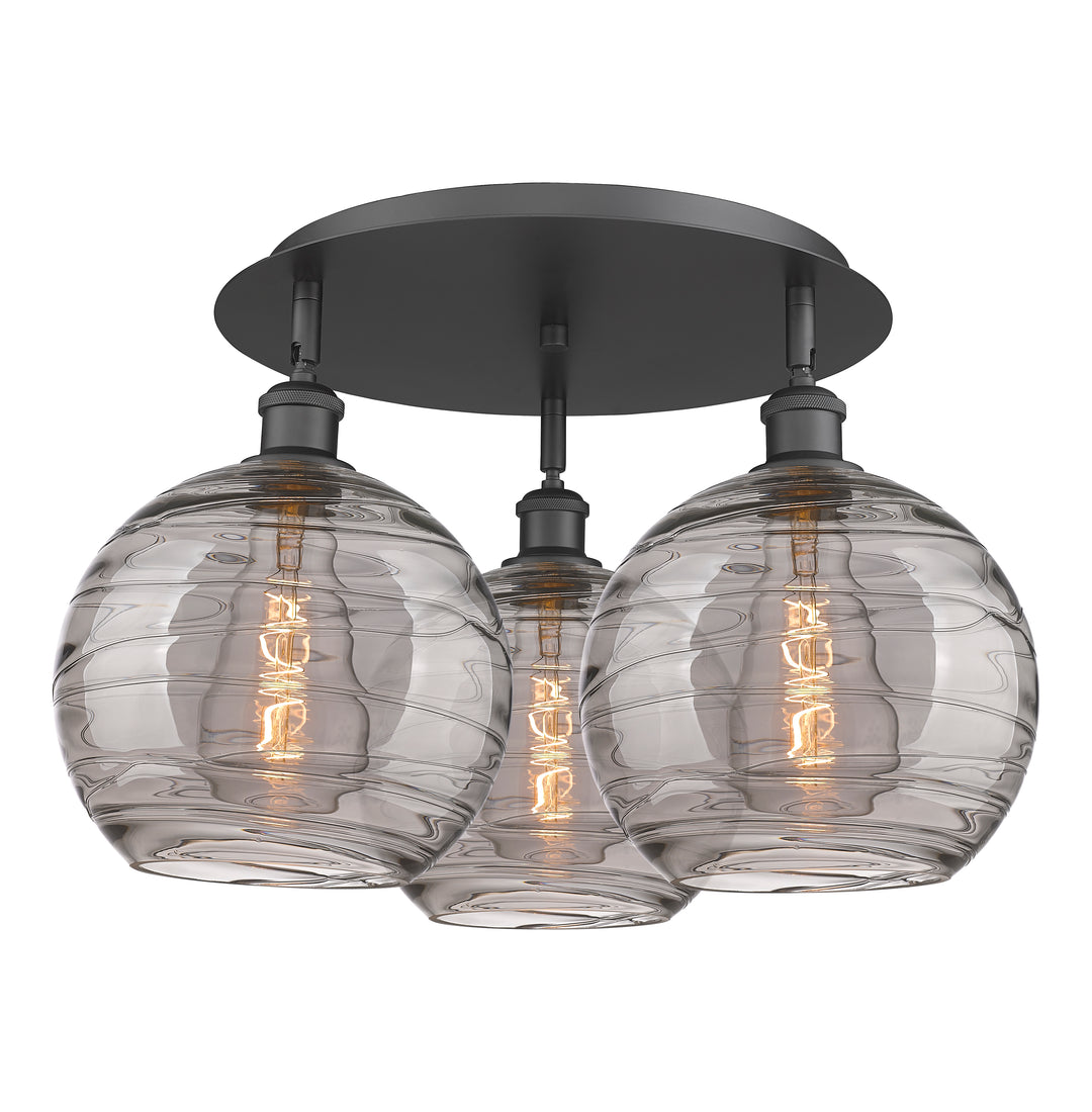 Innovations Downtown Urban 516-3C-BK-G1213-10SM Ceiling Light - Matte Black
