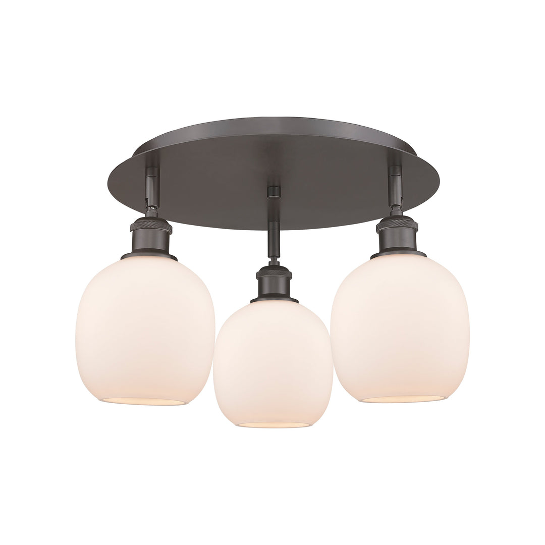 Innovations Downtown Urban 516-3C-OB-G101 Ceiling Light - Oil Rubbed Bronze
