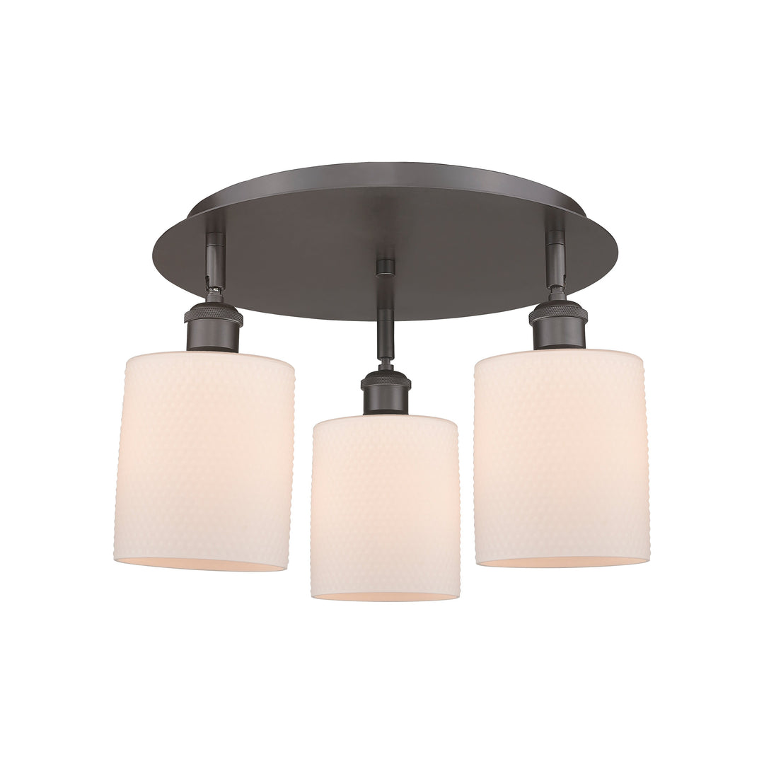 Innovations Downtown Urban 516-3C-OB-G111 Ceiling Light - Oil Rubbed Bronze