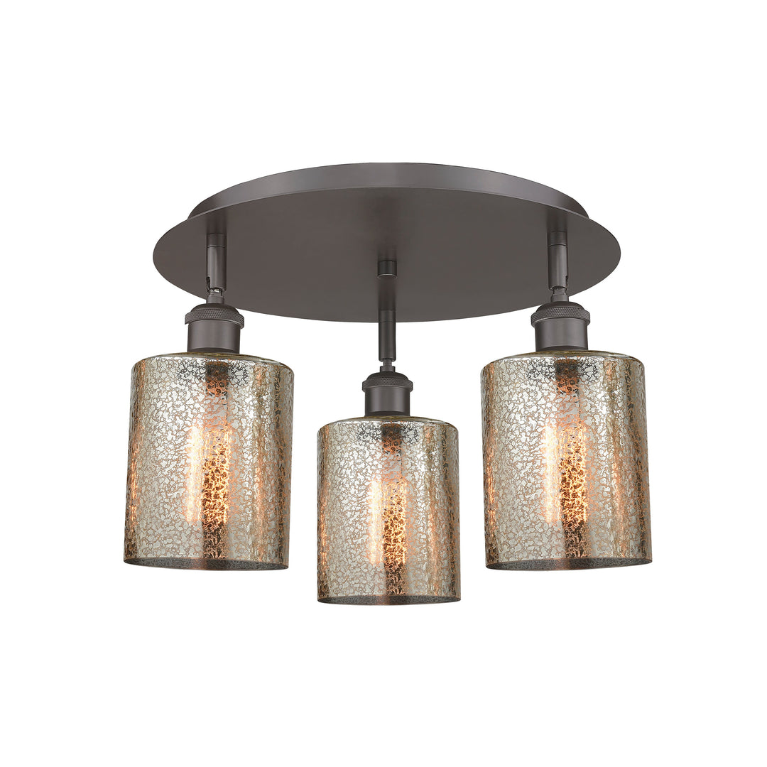 Innovations Downtown Urban 516-3C-OB-G116 Ceiling Light - Oil Rubbed Bronze