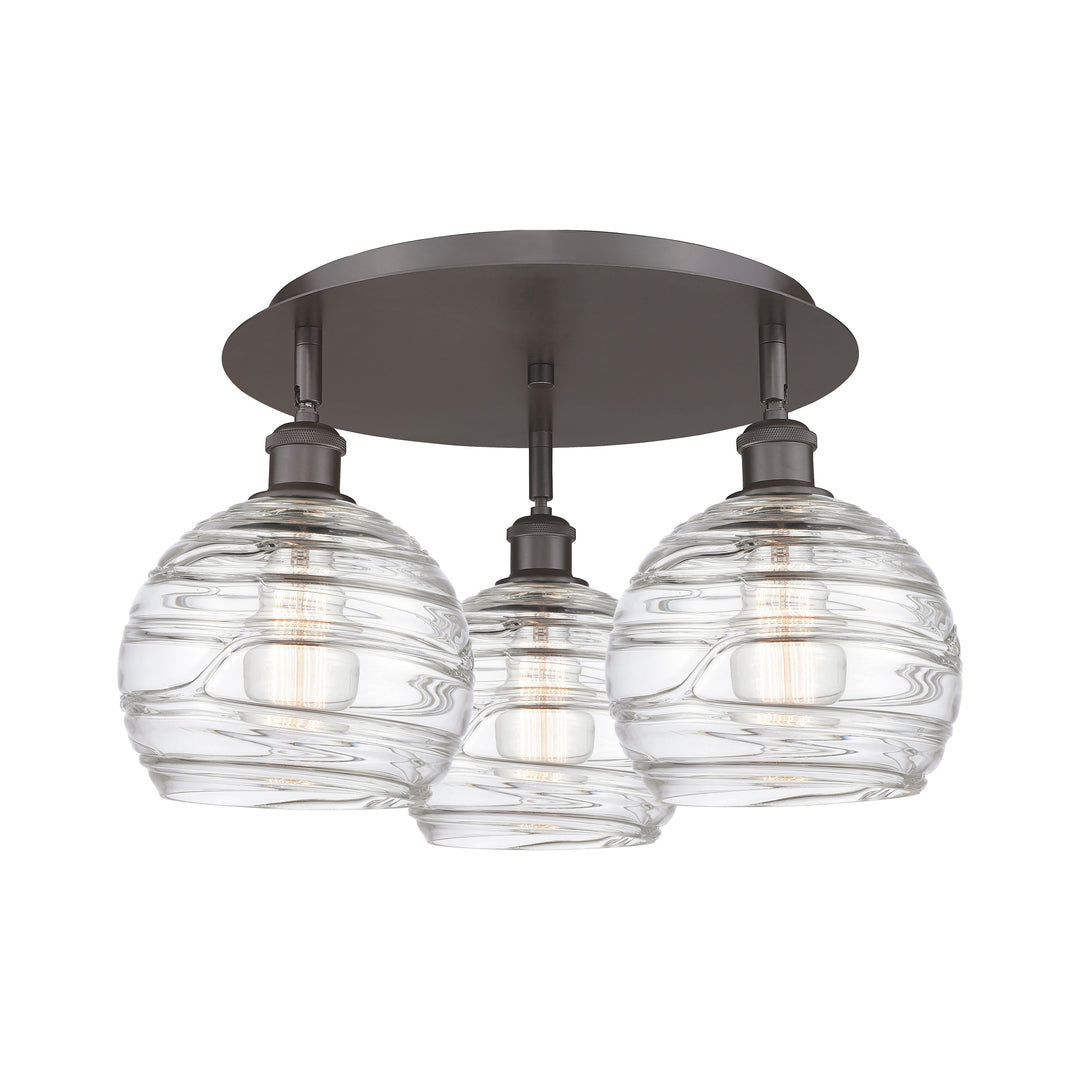 Innovations Downtown Urban 516-3C-OB-G1213-8 Ceiling Light - Oil Rubbed Bronze