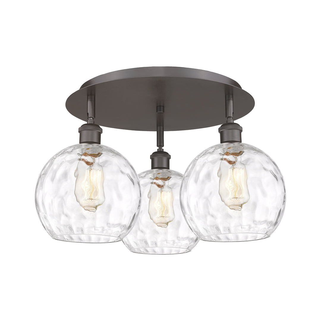 Innovations Downtown Urban 516-3C-OB-G1215-8 Ceiling Light - Oil Rubbed Bronze