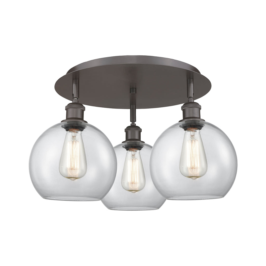 Innovations Downtown Urban 516-3C-OB-G122-8 Ceiling Light - Oil Rubbed Bronze