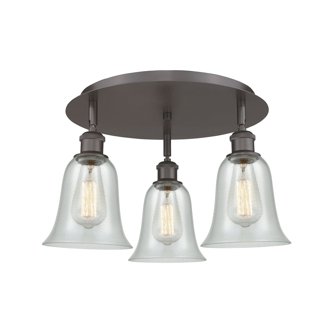 Innovations Downtown Urban 516-3C-OB-G2812 Ceiling Light - Oil Rubbed Bronze