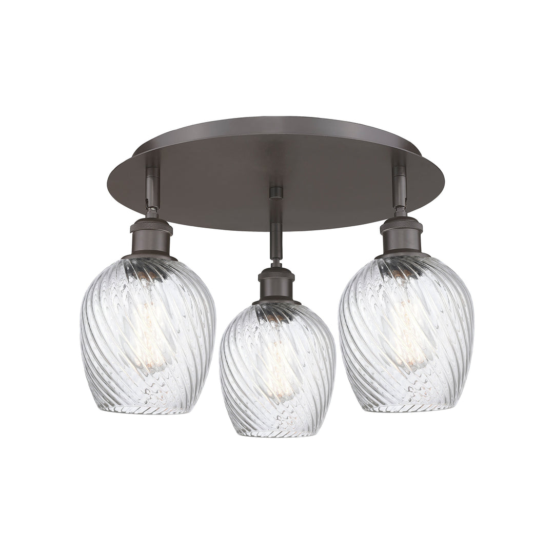 Innovations Downtown Urban 516-3C-OB-G292 Ceiling Light - Oil Rubbed Bronze