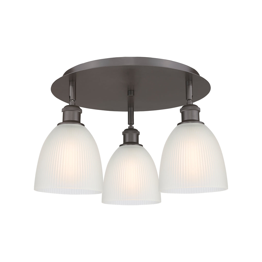 Innovations Downtown Urban 516-3C-OB-G381 Ceiling Light - Oil Rubbed Bronze