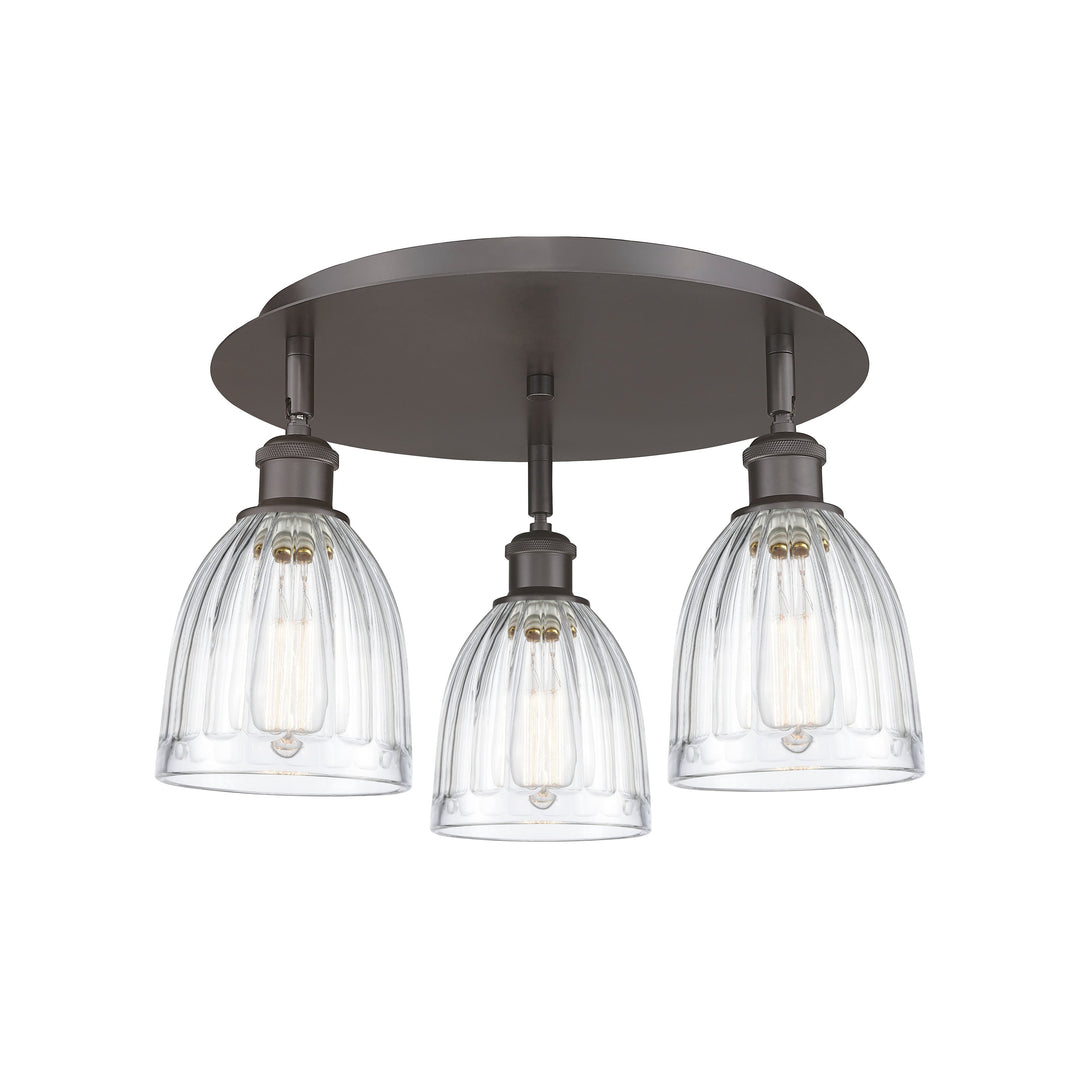 Innovations Downtown Urban 516-3C-OB-G442 Ceiling Light - Oil Rubbed Bronze
