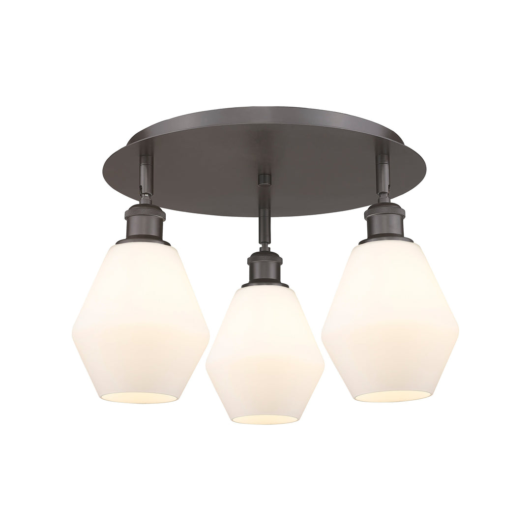 Innovations Downtown Urban 516-3C-OB-G651-6 Ceiling Light - Oil Rubbed Bronze