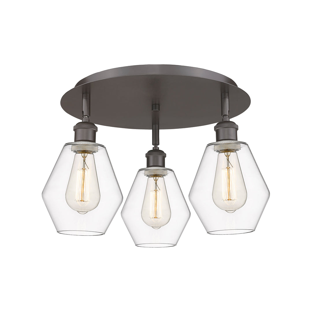 Innovations Downtown Urban 516-3C-OB-G652-6 Ceiling Light - Oil Rubbed Bronze